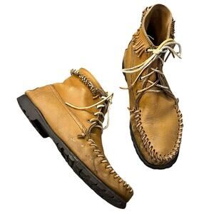 Vibram Vintage Women’s Size 8 Leather Moccasin Boots
